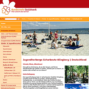 Bundeswehr Sozialwerk Jugendfreizeit